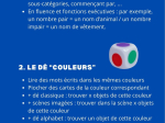 DÉ COULEURS