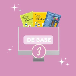 PACK "JE COMPRENDS" | DE BASE